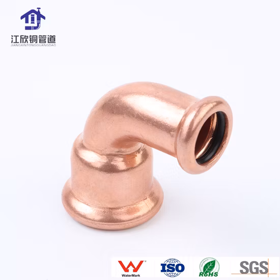 Медный пресс-фитинг M-профиля