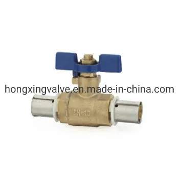 Пресс-шаровой кран с рукояткой-бабочкой Пресс-фитинги для многослойных труб